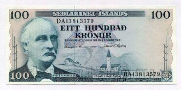  100  1961  DA13813579 UNC-, #274-081-03