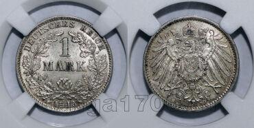 �������� 1 ����� 1915� D � ����� ��� MS65, #309-116