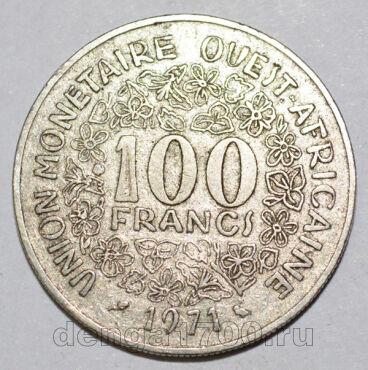 Западная Африка 100 франков 1971 года, #319-1161
