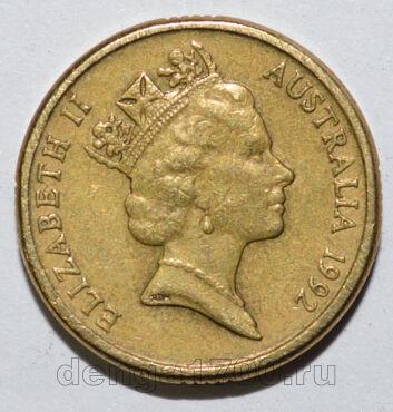 Австралия 2 доллара 1992 года, #350-792