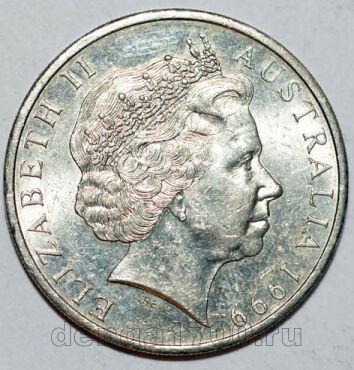 Австралия 20 центов 1999 года, #355-908