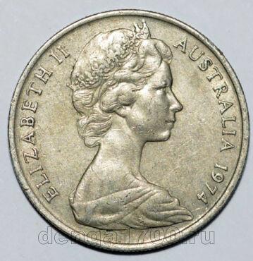 Австралия 10 центов 1974 года, #355-912