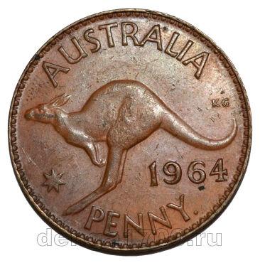 Австралия 1 пенни 1964 года, #763-323