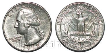  1/4  1960 D , #828-044