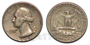  1/4  1964 D , #828-102