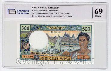   500  2003-2006 PG UNC69*, #l911-0417