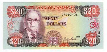 ������ 20 �������� 1987�, UNC, #l911-0872