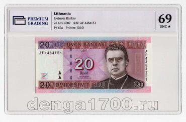  20  2007 PG UNC69*, #l911-4929