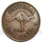 Австралия 1/2 пенни 1948 года, #763-324