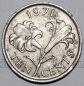 Бермудские острова 10 центов 1971 года Елизавета II, #763-625