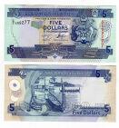 Соломоновы острова 5 долларов 2006 года UNC, #120-002