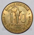 Западная Африка 10 франков 1982 года, #214-628-05
