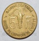 Западная Африка 5 франков 1967 года, #214-628-09