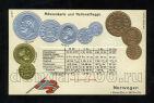 Открытка Монеты Норвегии, #252-032