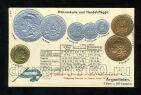 Открытка Монеты Аргентины, #252-035