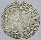 Богемия Фердинанд II (1619-1637гг) 3 крейцера 1633 года, #298-073