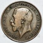 Великобритания 1 пенни 1919 года Георг V, #303-113