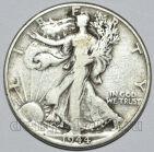 США 1/2 доллара 1944 года Шагающая свобода, #318-241