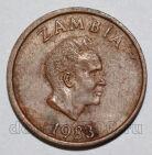 Замбия 2 нгви 1983 года, #319-1138