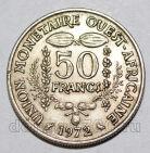 Западная Африка 50 франков 1972 года, #319-1163