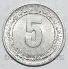 Алжир 5 сантимов 1974 года, #319-978