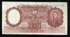 Аргентина 100 песо 1967 года, #344-067