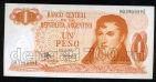 Аргентина 1 песо 1974 года UNC, #344-093