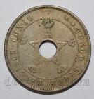 Бельгийское Конго 20 сантимов 1911 года, #350-333