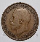 Великобритания 1 пенни 1916 года Георг V, #351-109