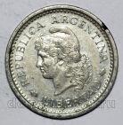 Аргентина 1 песо 1960 года, #355-1064