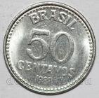 Бразилия 50 сентаво 1988 года, #355-1151