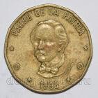 Доминиканская Республика 1 песо 1993 года, #460-072