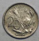 ЮАР 20 центов 1984 года, #460-368