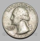 США 25 центов 1965 года, #460-860-02