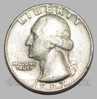 США 25 центов 1967 года, #460-860-06