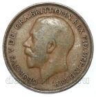 Великобритания 1 пенни 1916 года Георг V, #550-1201