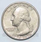 США 25 центов 1976 года 200 лет Америки, #700-196