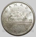 Канада 1 доллар 1965 года каноэ, #728-004
