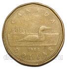 Канада 1 доллар 1988 года утка, #728-018