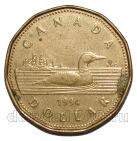 Канада 1 доллар 1994 года утка, #728-022