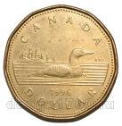 Канада 1 доллар 1996 года утка, #728-023