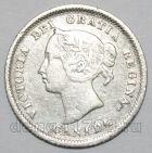 Канада 5 центов 1882 года Виктория, #733-004