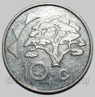 Намибия 10 центов 1993 года, #763-424