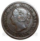 Канада 1 цент 1859 года Виктория, #788-014