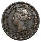 Канада 1 цент 1876 года Виктория, #788-015