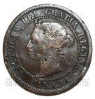 Канада 1 цент 1888 года Виктория, #788-017