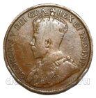 Канада 1 цент 1913 года Георг V, #788-018