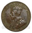 Канада 1 цент 1918 года Георг V, #788-022