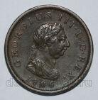 Великобритания 1 пенни 1806 года Король Георг III, #813-0060