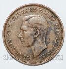 Великобритания 1 пенни 1938 года Георг VI, #813-0308